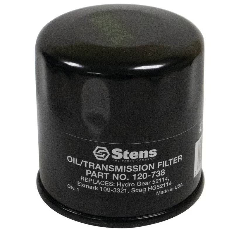 REPLACES HYDRO GEAR TRANS FILTER HG52114 EXMARK PHAZER QUEST STENS : 120 - 738 - OPE Quality Parts