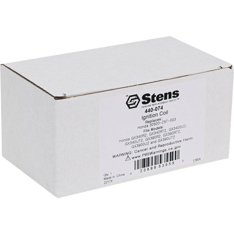 REPLACES HONDA IGNITION COIL 30500 - Z5T - 003 GX340 GX390 30500Z5T003 STENS 440 - 074 - OPE Quality Parts