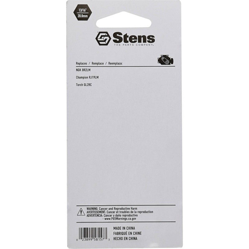 10PC REPLACES NGK SPARK PLUG BR2LM RJ19LMC FOR ENGINES STENS STENS 131-019RT-STN
