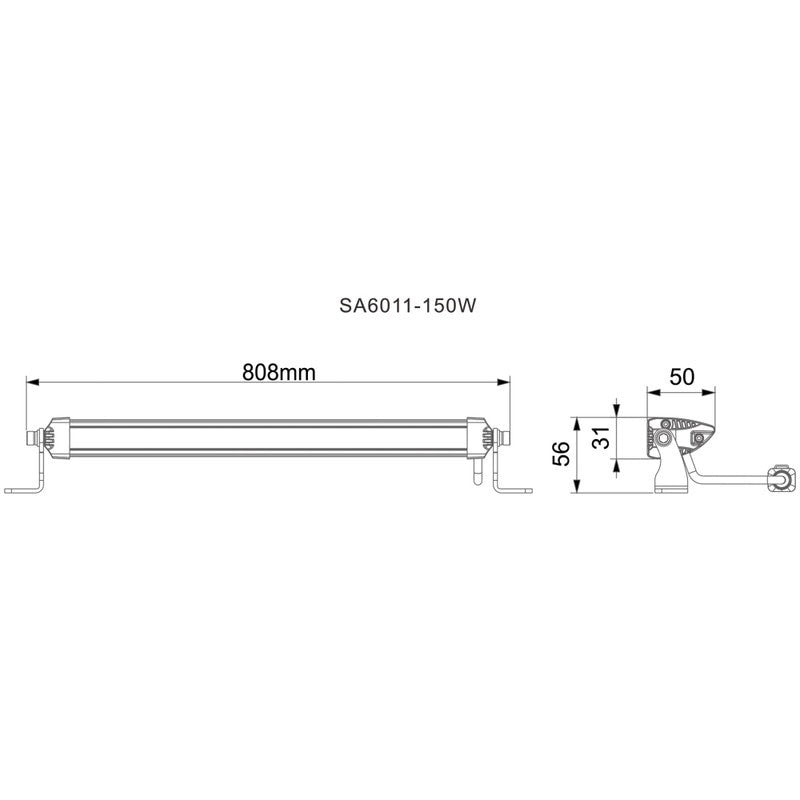 TIGER LIGHTS REPLACES TIGER LIGHTS LED LIGHT BAR FITS 32" UTV CHASE STENS TLC32 - OPE Quality Parts