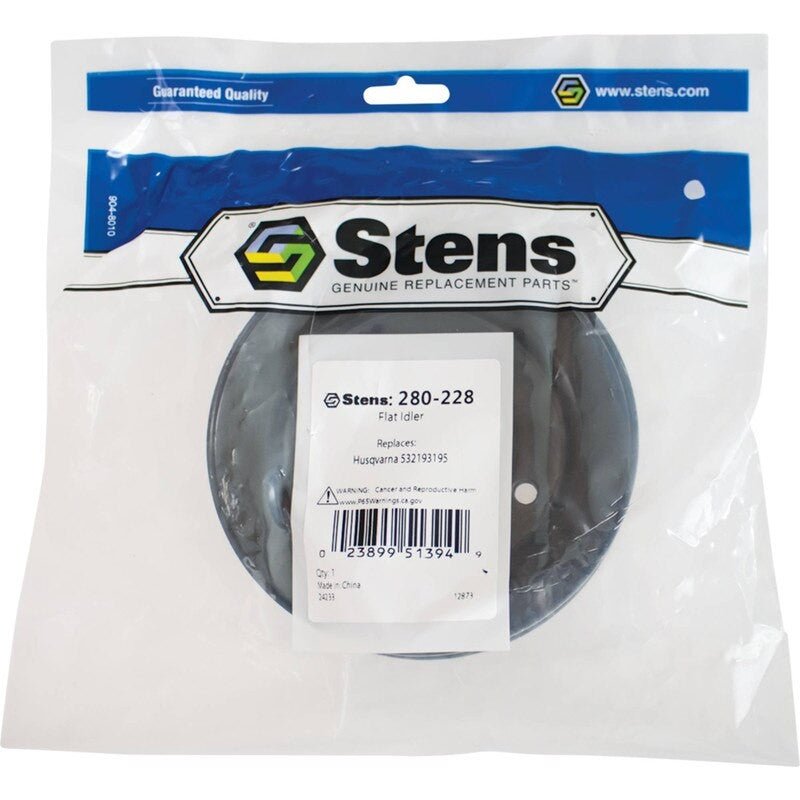 REPLACES HUSQVARNA V - IDLER 532193195 GTH 2350 YTH 1848 XP 175080 STENS 280 - 228 - OPE Quality Parts