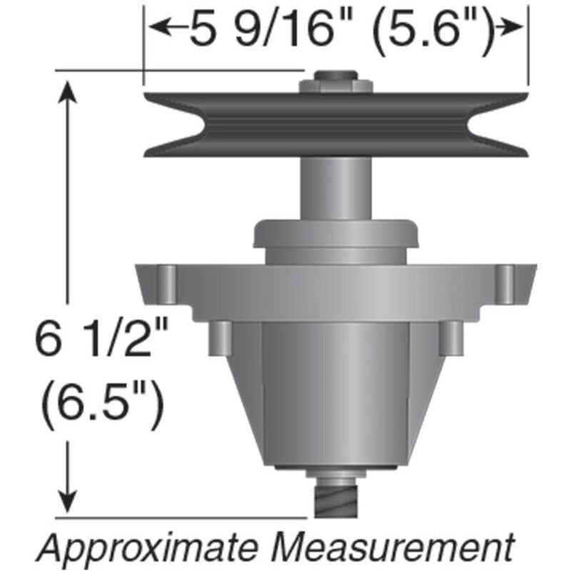 REPLACES CUB CADET SPINDLE ASSEMBLY 918 - 06976A FITS LT42 LX42 STENS 285 - 703 - OPE Quality Parts