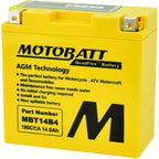 MOTOBATT BATTERY MBT14B4 YAMAHA 5EA - 82100 - 10 - 00 12V 13AH 175CCA STENS MBT14B4 - OPE Quality Parts