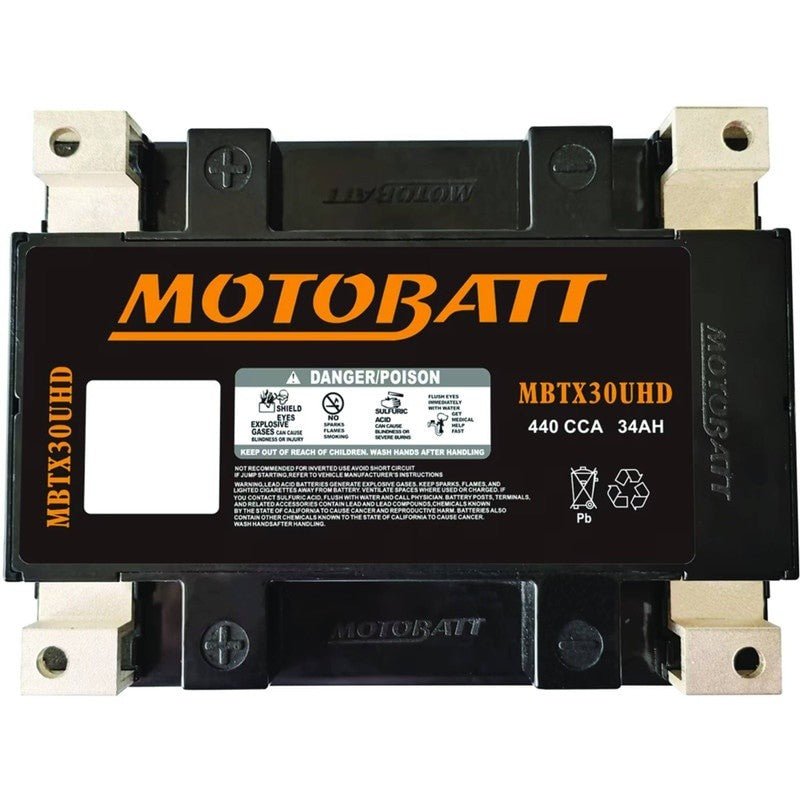 MOTOBATT BATTERY MBTX30UHD HARLEY DAVIDSON 66010 - 97 813283 STENS MBTX30UHD - OPE Quality Parts