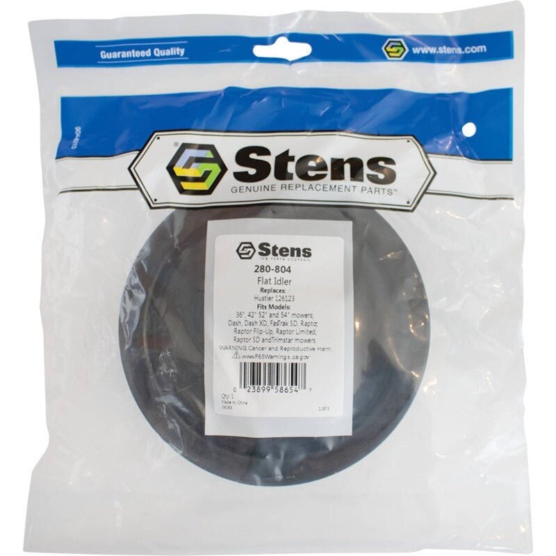 REPLACES HUSTLER FLAT IDLER 126123 RAPTOR 36" 42" 52" 54" 16" 8" STENS 280 - 804 - OPE Quality Parts