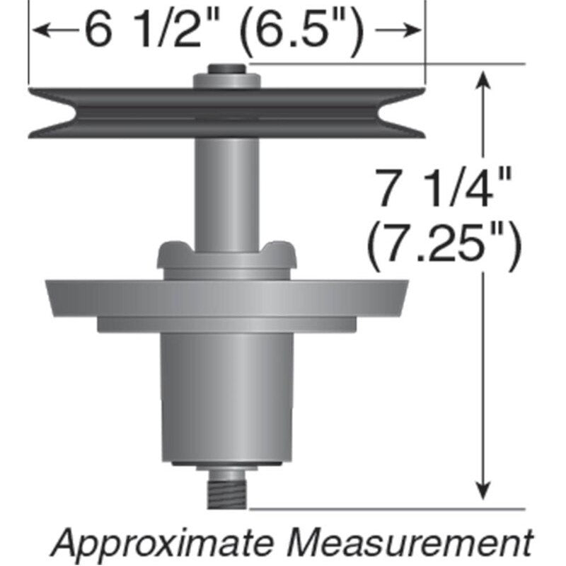 REPLACES MTD SPINDLE ASSEMBLY 918 - 05078A FITS RZT - S46 ZT - S46 STENS 285 - 167 - OPE Quality Parts