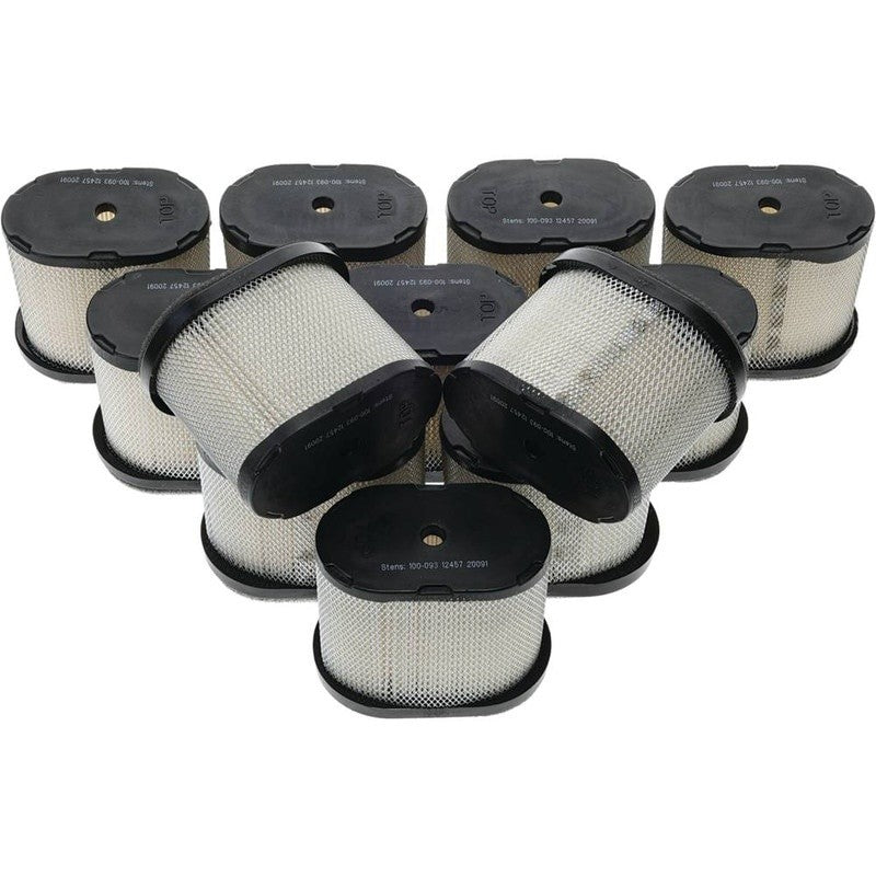 12PC REPLACES BRIGGS AND 21535600 FITS STRATTON AIR FILTER FOR STENS 100 - 093 - 12 - OPE Quality Parts