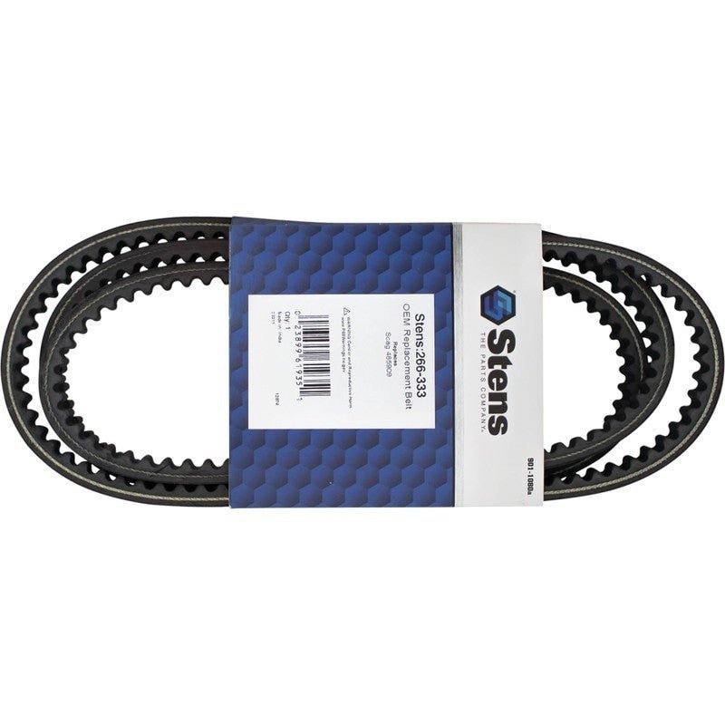 REPLACES SCAG DRIVE BELT 485909 FITS STTII - 52V STTII - 61V STTII - 72V STENS 266 - 333 - OPE Quality Parts