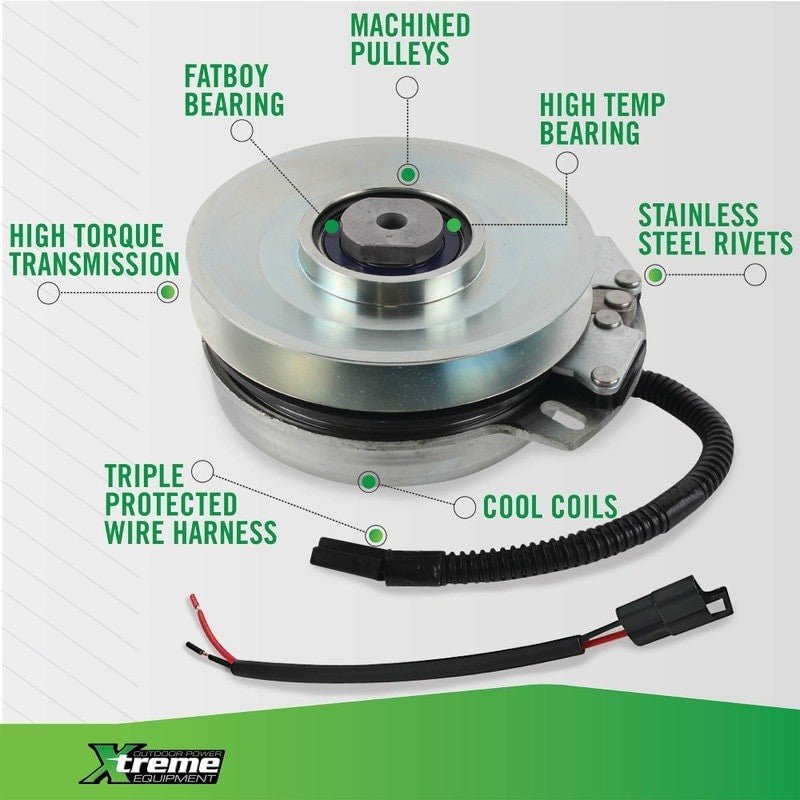 XTREME PTO CLUTCH 539105804 120 124 FITS GRASSHOPPER 105804 105854 STENS X0348A - OPE Quality Parts