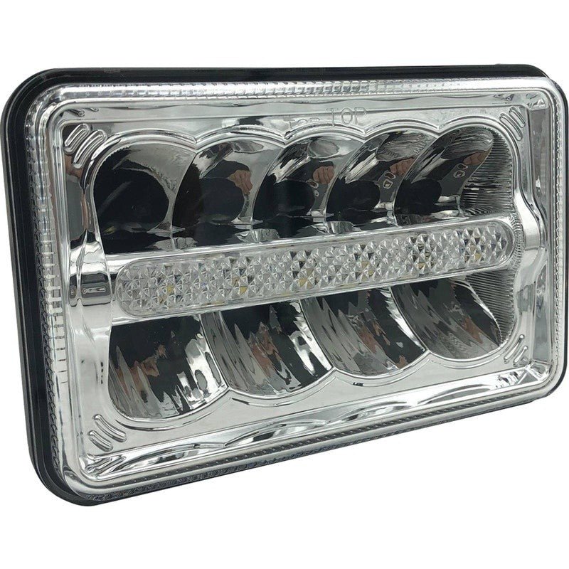 TIGER LIGHTS REPLACES KUBOTA LED HI LO BEAM TIGER LIGHTS 4 X 6 LIGHT STENS TL805 - OPE Quality Parts