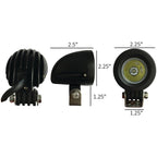 TIGER LIGHTS REPLACES TIGER LIGHTS LED FLOOD BEAM UNIVERSAL 0.800A STENS TL906F - OPE Quality Parts