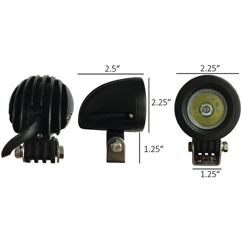 TIGER LIGHTS REPLACES TIGER LIGHTS LED FLOOD BEAM UNIVERSAL 0.800A STENS TL906F - OPE Quality Parts