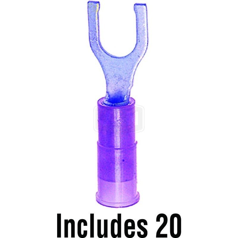 J&N REPLACES J AND N ELECTRICAL SPADE TERMINAL GROTE 20PC STENS 610 - 18012 - 20 - OPE Quality Parts
