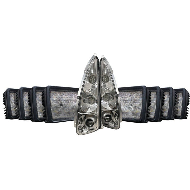 TIGER LIGHTS 3PC REPLACES FORD LED LIGHT KIT TL8970L T9 TRACTORS STENS FNHKIT - 3 - OPE Quality Parts
