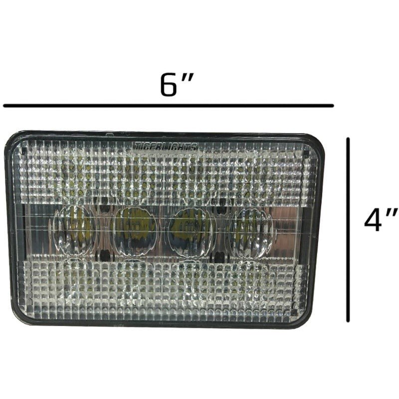 TIGER LIGHTS REPLACES CASEIH LED TRACTOR HEADLIGHT 131227C92 FOR STENS TL2010 - 1 - OPE Quality Parts