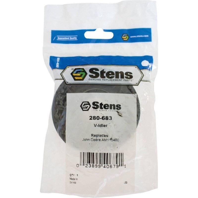 REPLACES JOHN DEERE V - IDLER AM115460 LX SERIES GT262 GT275 GT42 8" STENS 280 - 683 - OPE Quality Parts