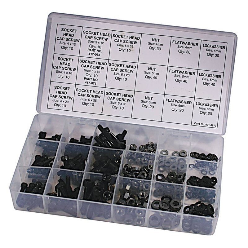 REPLACEMENT METRIC SOCKET CAP SCREW KIT 360PC UNIVERSAL STENS 415 - 257 - OPE Quality Parts