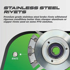 XTREME PTO CLUTCH 917 - 3385B GT2542 LT2138 FOR 2165 52177 521714 MTD STENS X0014 - OPE Quality Parts