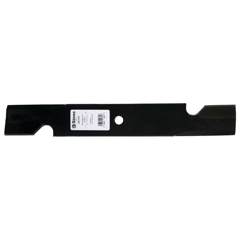 REPLACES TORO NOTCHED - LIFT BLADE 110 - 9915 - 03 NOTCHED LIFT Z FOR STENS 340 - 478 - OPE Quality Parts