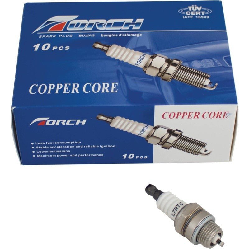10PC REPLACES TORCH SPARK PLUG L7RTC NGK SMALL ENGINES BPMR7A STENS 131 - 023 - 10 - OPE Quality Parts